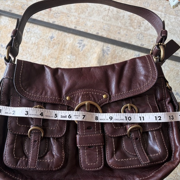 Authentic COACH Leather Handbag - Picture 3 of 7